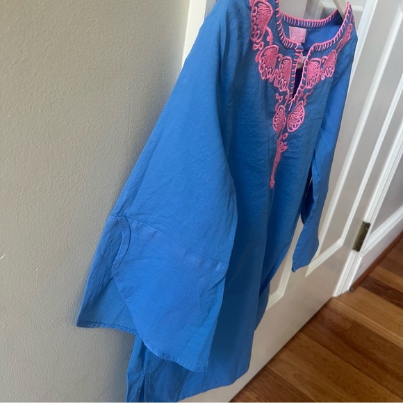 Lilly Pulitzer Girls Piet Coverup, Size Small - Picture 4 of 6